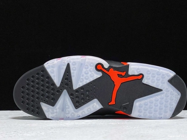 6 Retro Infrared Air 384664-060 Jordan OG Black 0715